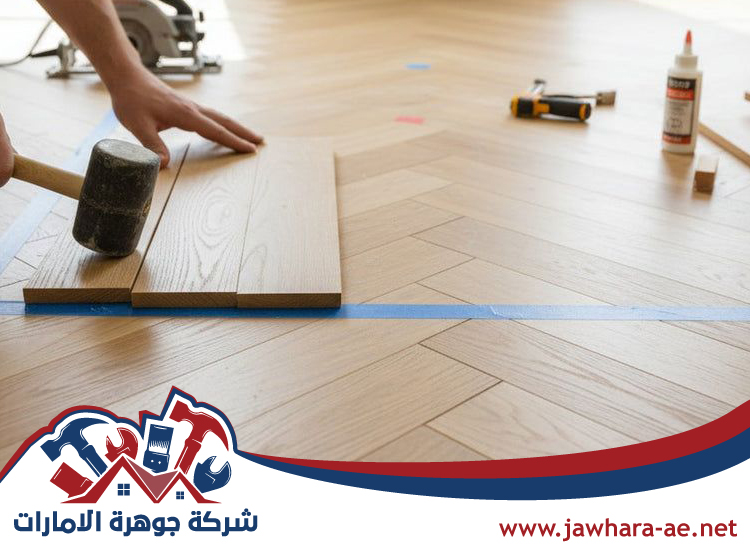 تركيب باركيه في العين