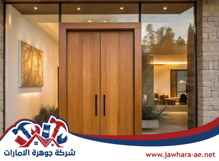 تركيب ابواب خشب في دبي
