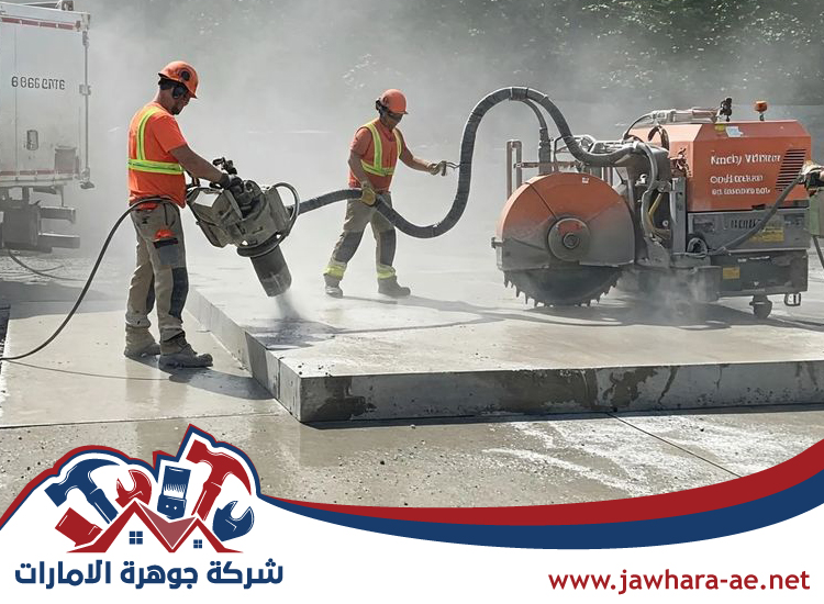 شركة قص الخرسانة في الشارقة