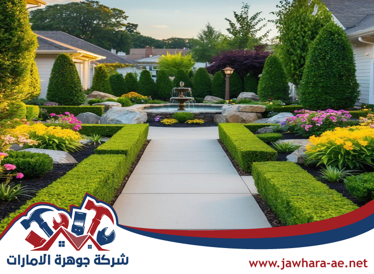 شركة تنسيق حدائق في البرشاء