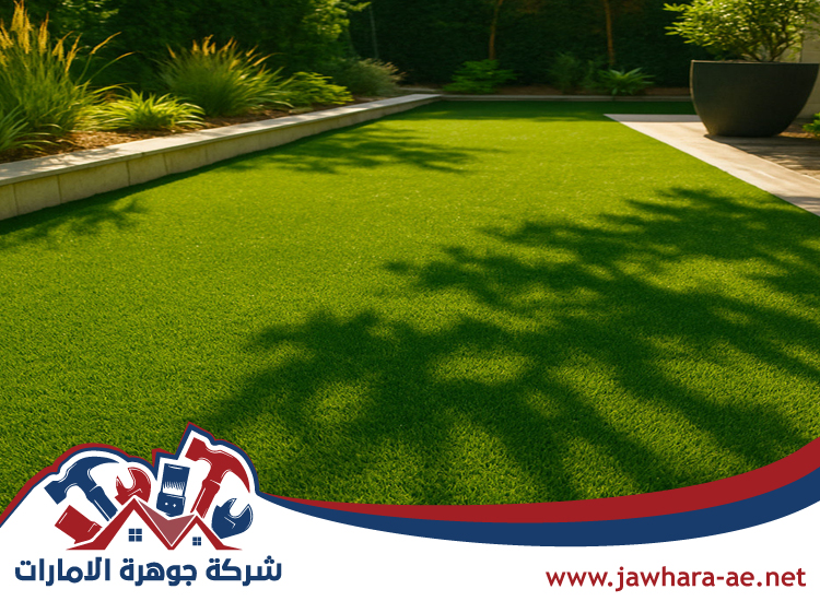 تركيب عشب صناعي الذيد