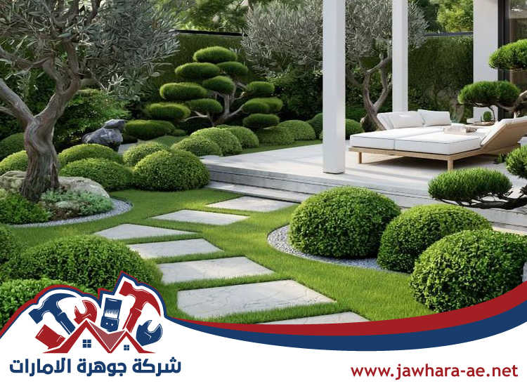 تركيب عشب صناعي المردف