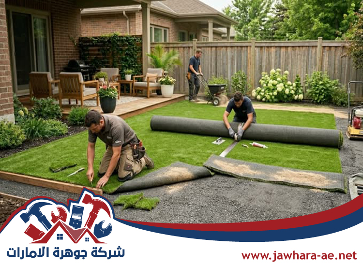 تركيب عشب صناعي في الامارات